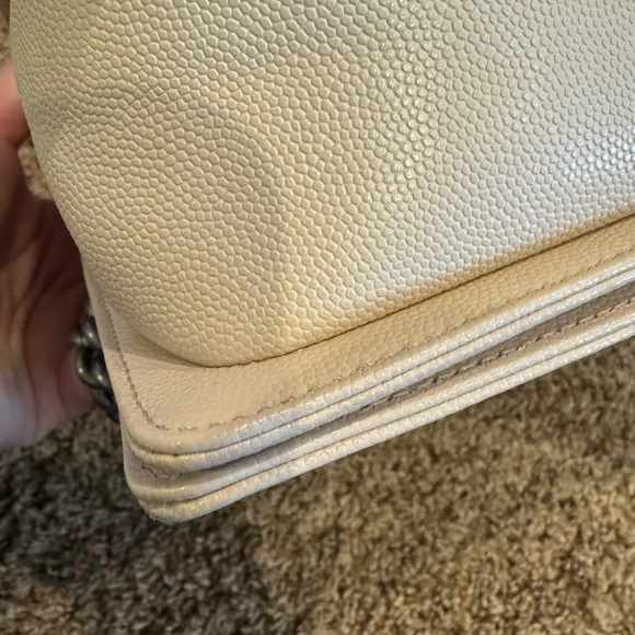 Chic Beige Quilted Chain Bag - Picture 10 of 16